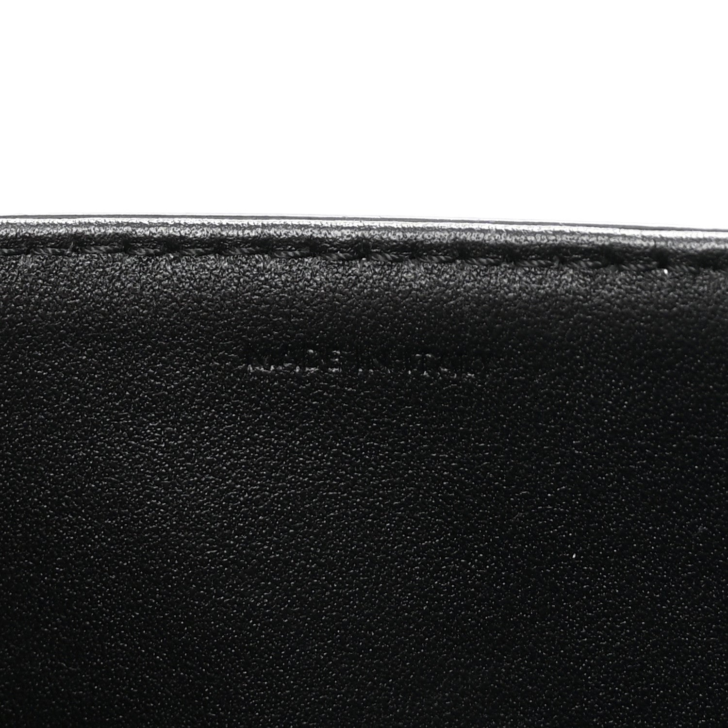 Shiny Calfskin Medium Triomphe Black