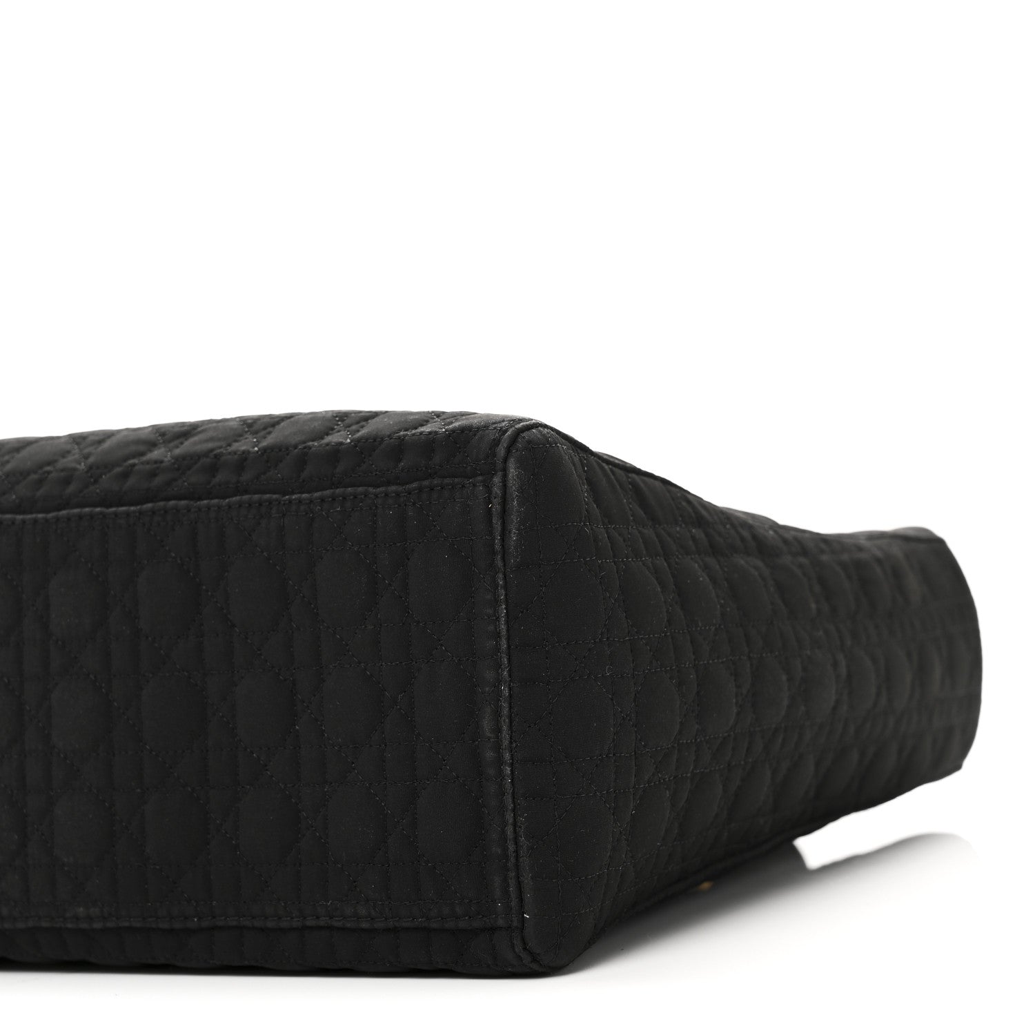 Nylon Cannage Large Lady D1OR Black