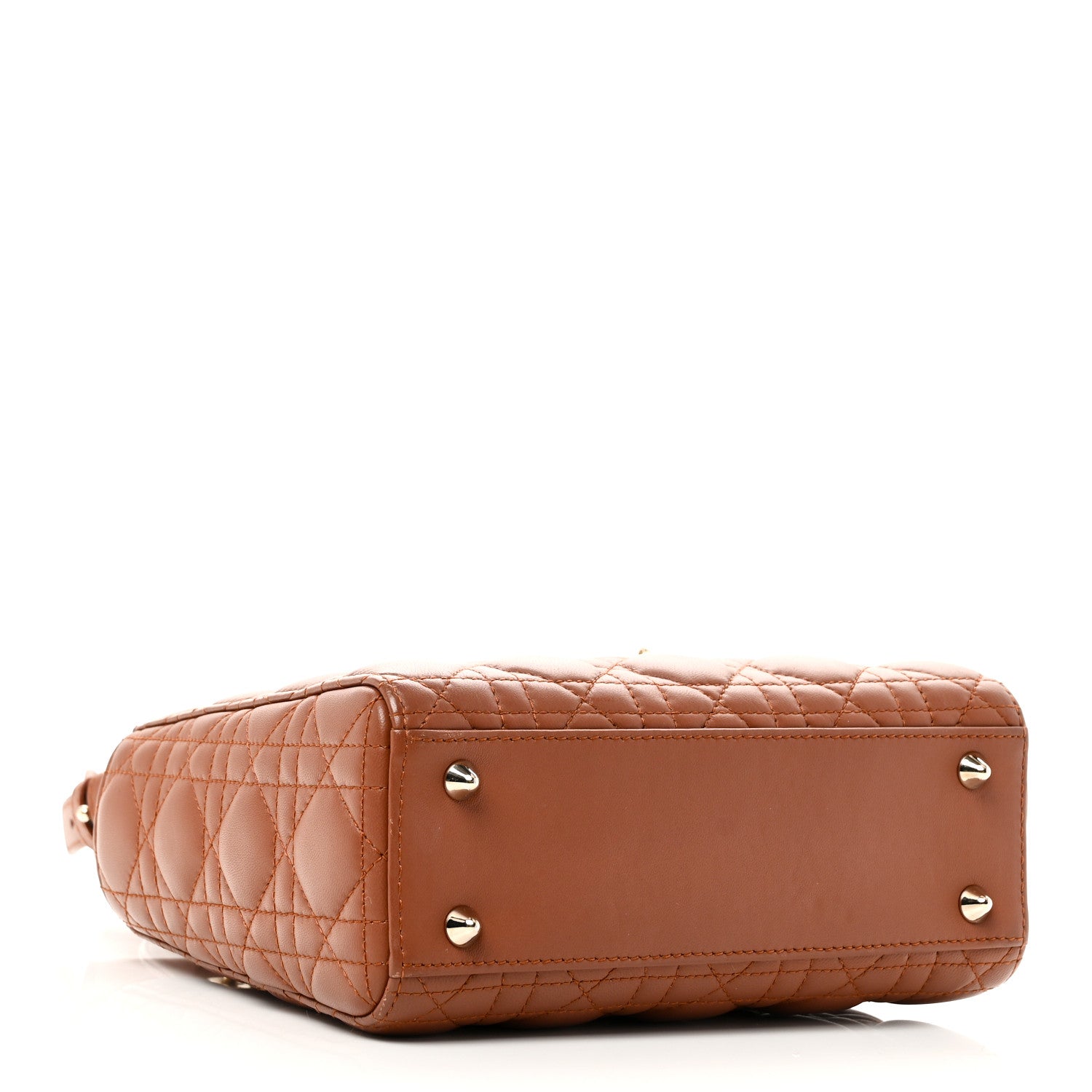 Calfskin Cannage Small My ABCD1OR Lady D1OR Tan