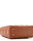 Calfskin Cannage Small My ABCD1OR Lady D1OR Tan