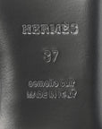 Lizard Calfskin Oz Mules 37 Ombre Black