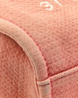 Canvas Mini Deauville Tote Red