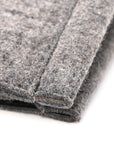 Wool Calfskin Rive Gauche Tote Grey