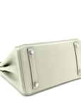 Togo Birkin 25 Gris Neve