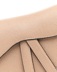 Grained Calfskin Mini Saddle Bag Fard