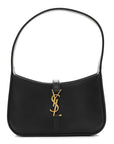Smooth Calfskin Le 5 A 7 Mini Hobo Black