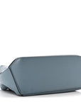 Calfskin Small Puzzle Bag Stone Blue