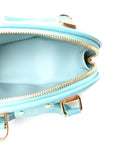 Lambskin Malletage Alma Nano Lagoon Blue