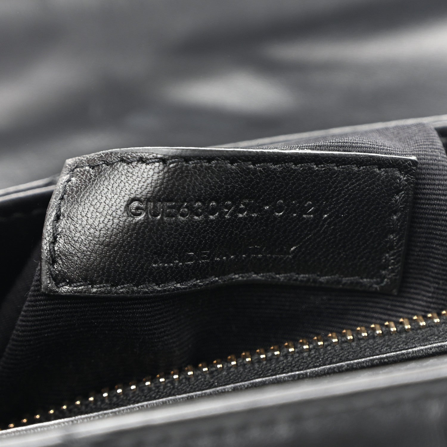 Calfskin Y Quilted Monogram Toy Loulou Crossbody Bag Black