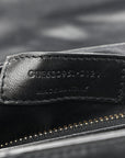 Calfskin Y Quilted Monogram Toy Loulou Crossbody Bag Black