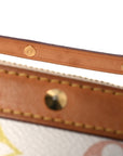 Monogram Multicolor Pochette Accessories White
