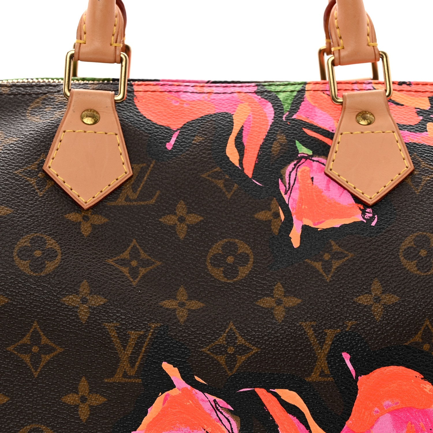 Monogram Roses Speedy 30
