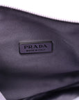 Satin Crystal Mini Re-Edition 2000 Bag Glicine
