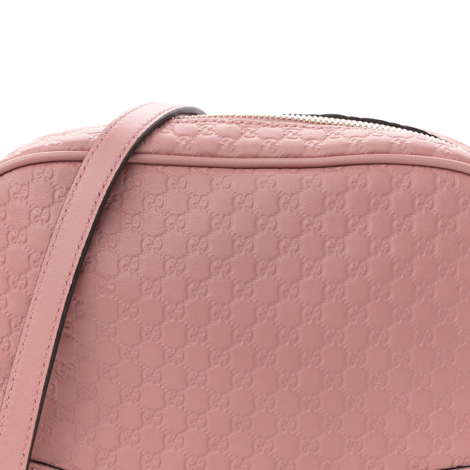Soft MicroGCCIssima Mini Bree Messenger Bag Soft Pink