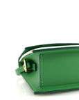 Smooth Calfskin Le Bambino Long Green