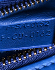 Smooth Calfskin Micro Luggage Royal Blue