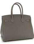 Togo Birkin 30 Gris Meyer