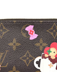 Monogram 2024 Christmas Animation Candy Factory Mini Pochette Accessories Candy Red