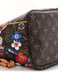 LV X TM Monogram Flowers Neverfull MM