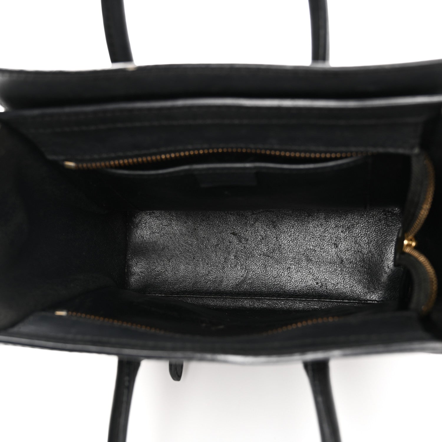 Smooth Calfskin Nano Luggage Black