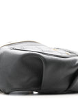 Caviar Quilted Filigree Waist Bag Black