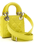 Lambskin Cannage Nano Lady D1OR Acid