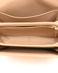 Shiny Calfskin Medium Triomphe Nude
