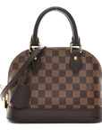 Damier Ebene Alma BB