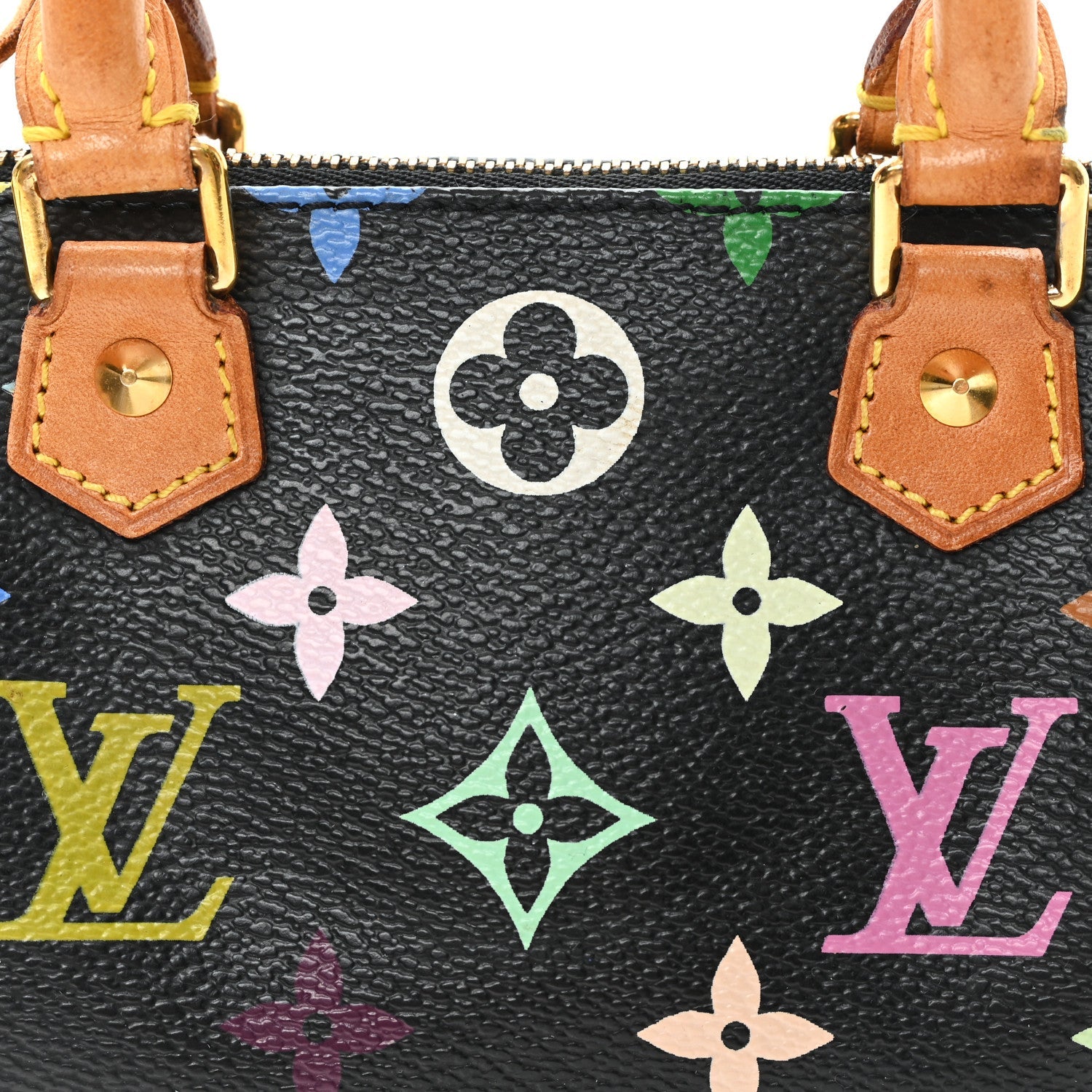 Monogram Multicolor Mini Sac HL Speedy Black