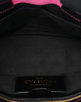 Canvas Printed Open Your Heart Tote Pink Black