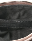Metallic Agneau Arena Le Cagole Shoulder Bag XS Dark Bronze