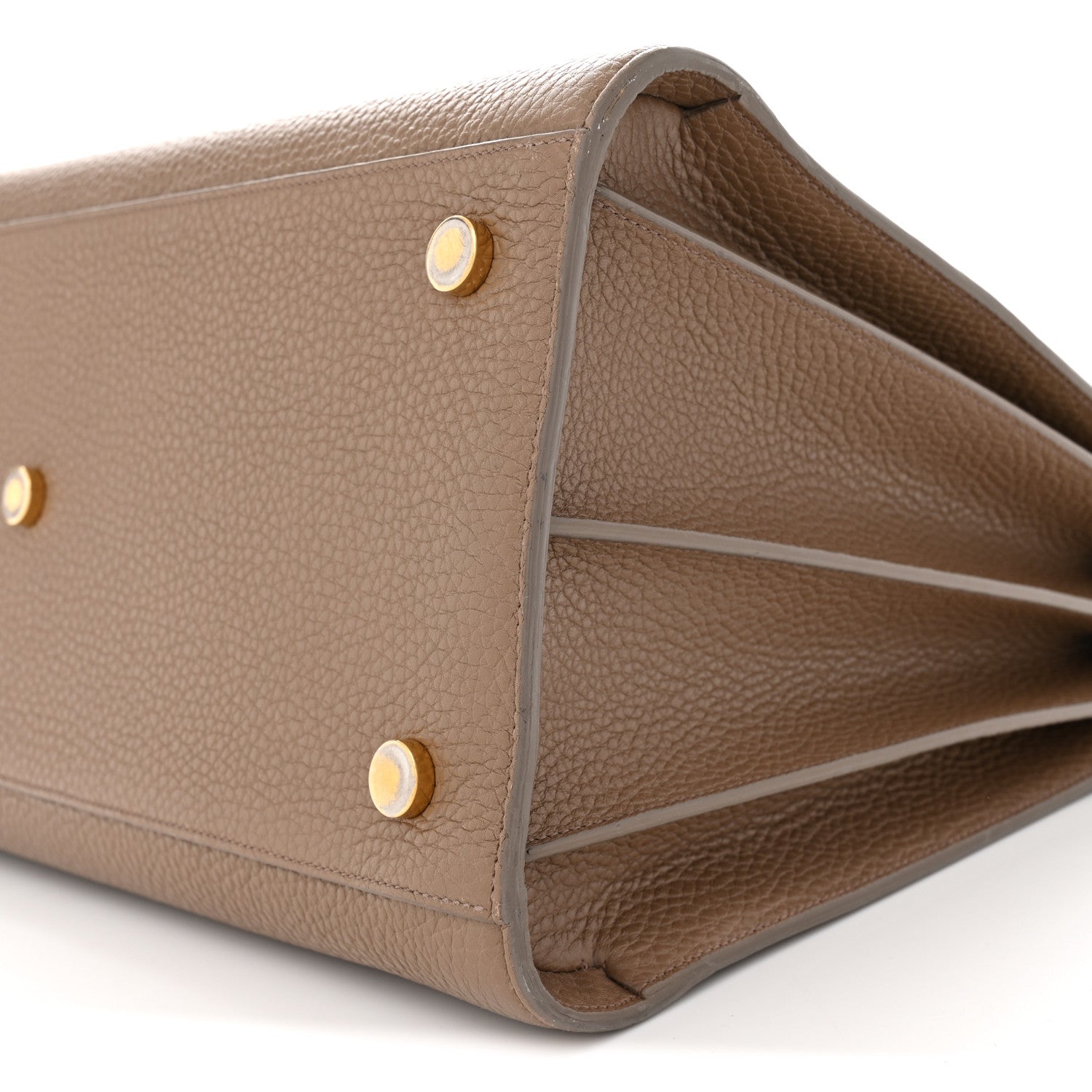 Grained Calfskin Large Sac de Jour Carryall Taupe