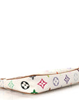 Monogram Multicolor Pochette Accessories White