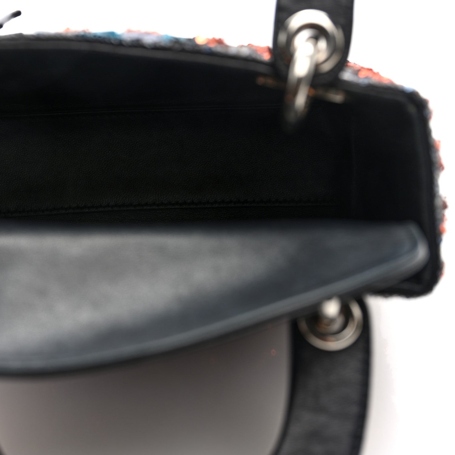 Sequin Lambskin Esprit Tokyo Mini Lady D1OR Blue Multicolor