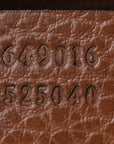 New Denim GG Monogram Dollar Calfskin Medium Jackie 1961 Tote Blue Tea Cuir Epilog
