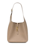 Smooth Calfskin Small Le 5 A 7 Soft Hobo Dusty Grey
