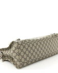 X GCCI GG Supreme Monogram Neo Classic Silver Hardware City Beige Ebony