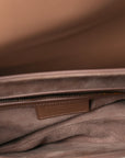 Ultra Matte Calfskin Saddle Bag Blush