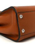 Cuoio Romano Snakeskin Selleria Mini Peekaboo Iconic Satchel Cappuccino