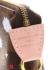 Damier Ebene 2020 Christmas Animation Big Wheel Mini Pochette Accessories Rose Ballerine