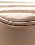 Calfskin Matelasse Monogram Lou Camera Bag Dark Beige