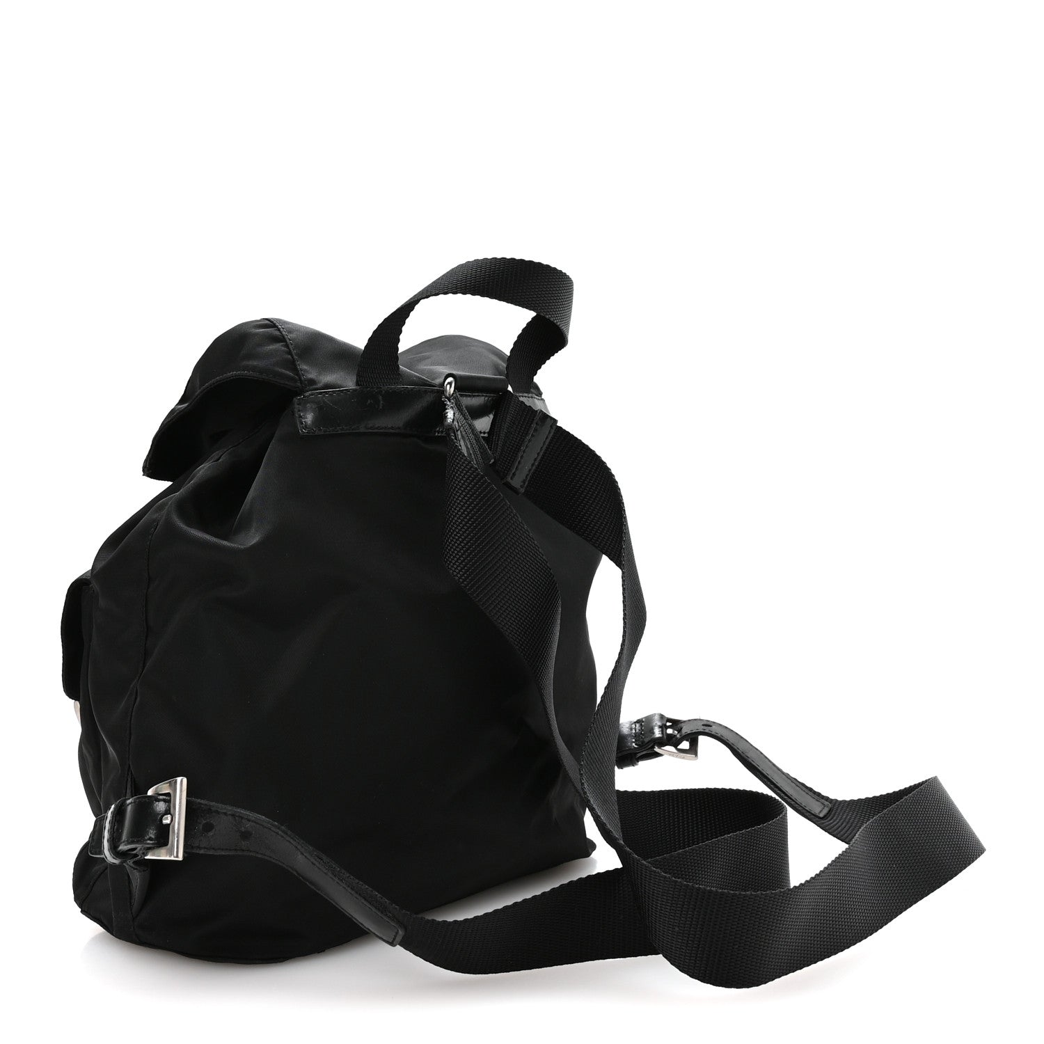 Nylon Vela Small Backpack Black