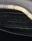 Calfskin Matelasse Monogram Lou Camera Bag Black