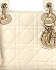 Lambskin Cannage Small My ABCD1OR Lady D1OR Latte