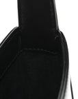 Smooth Calfskin Le 5 A 7 Mini Hobo Black