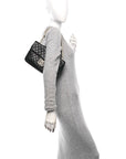 Lambskin Quilted Medium Westminster Pearl Flap Black