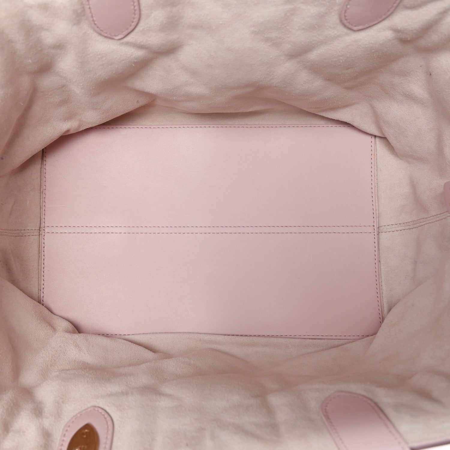 Calfskin Macrocannage Medium Toujours Powder Pink