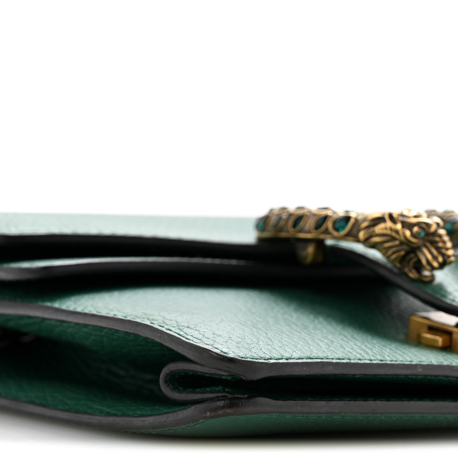 Calfskin Mini Dionysus Shoulder Bag Emerald