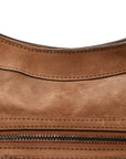 Waxed Suede Calfskin Classic Hardware Medium Le City Camel