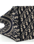 Oblique Medium Book Tote Blue Multicolor